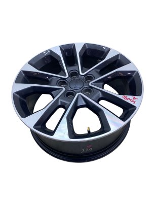 2021-2025 Jeep Grand Cherokee L 20x8.5 5 Double-Spoke Machined Medium Charcoal Alloy Wheel (Used OEM)