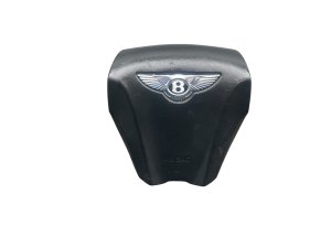 2013-2019 Bentley Flying Spur Beluga (Black) Steering Wheel Air Bag - Front (Used OEM)