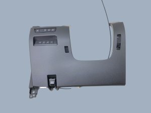 2025 Mazda CX-70 Black Dashboard Lower Knee Bolster Trim Panel with Switches - Front (Used OEM)