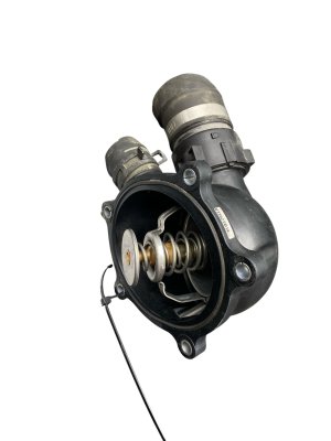 2013-2018 Audi S6 Integrated Thermostat Housing Assembly (Used OEM)