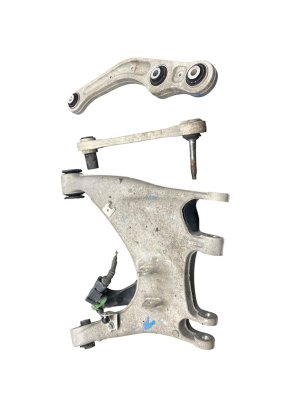 2013-2019 Bentley Continental Upper and Lower Suspension Control Arm Set - Rear, Right (Passenger) (Used OEM)