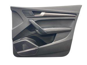 2021-2025 Audi SQ5 Black Door Interior Trim Panel Assembly - Front, Right (Passenger) (Used OEM)