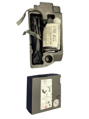 2010-2015 Audi Q7 Spare Tire Air Compressor Inflator Kit - Rear (Used OEM)
