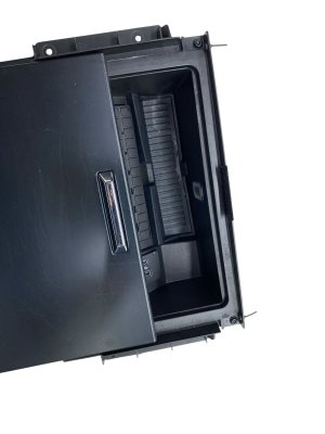 2022-2025 Ford F-150 Lightning Black Full Center Console Assembly with Workstation - Front (Used OEM)