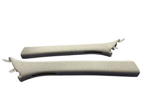 2024-2025 Kia EV9 Gray A-Pillar Trim Cover Panel Set - Front (Used OEM)