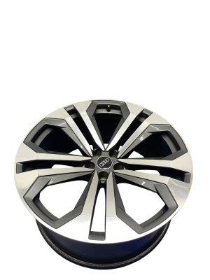 2019-2023 Audi Q8 21x10 5-Spoke Silver Painted Alloy Wheel (Used OEM)