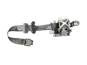 2018-2022 Lincoln Navigator Ebony (Black) Seat Belt Assembly with Pretensioner and Trim Panels - Front, Left (Driver) (Used OEM)