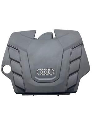 2017-2026 Audi Q7 Black Engine Cover and Air Cleaner Assembly (Used OEM)