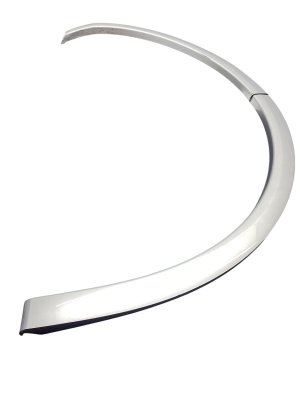 2018-2025 Audi Q5 Silver Fender Flare Molding Trim - Rear, Right (Passenger) (Used OEM)