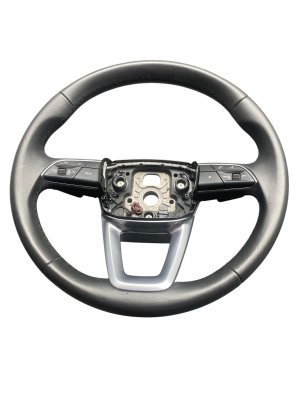 2020-2025 Audi Q7 Black Heated Steering Wheel - Front (Used OEM)