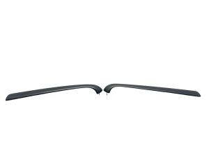 2018-2021 Lincoln Navigator Ebony (Black) Center Console Upper Trim Panel Set - Front (Used OEM)