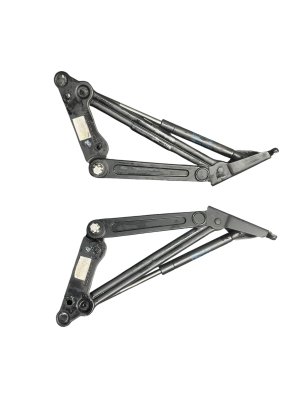 2014-2019 Bentley Flying Spur Black Trunk Deck Lid Hinge Set - Rear, Right (Passenger) (Used OEM)