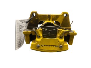 2023-2025 Maserati Grecale Yellow Disc Brake Caliper and Bracket Assembly - Rear, Left (Driver) (Used OEM)