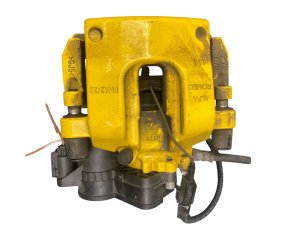 2023-2026 Maserati Grecale Yellow Disc Brake Caliper and Bracket Assembly - Rear, Right (Passenger) (Used OEM)