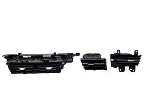 2025 Ford Explorer Black Dashboard Heating & Air Conditioning Vent Set - Front (Used OEM)