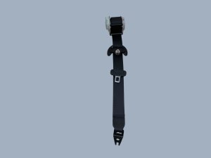2024-2025 Mazda CX-90 Black 3rd Row Seat Belt Assembly - Rear, Left (Driver) (Used OEM)