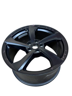  Tesla Model y Black 19x9.5 5-Spoke Alloy Wheel (Used OEM)