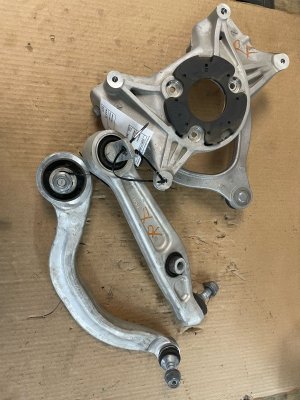  Tesla Model 3 Upper and Lower Control Arm Set - Front, Right (Passenger) (Used OEM)