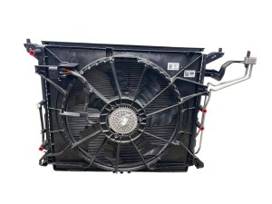 2024-2026 Kia EV9 A/C Condenser Fan Motor Assembly with Shroud and Oil Cooler (Used OEM)