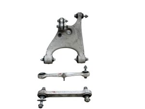  Tesla Model s Upper and Lower Suspension Control Arm Set - Rear, Left (Driver) (Used OEM)