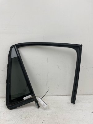 2018-2025 Lincoln Navigator Door Vent Glass with Run Channel - Rear, Right (Passenger) (Used OEM)