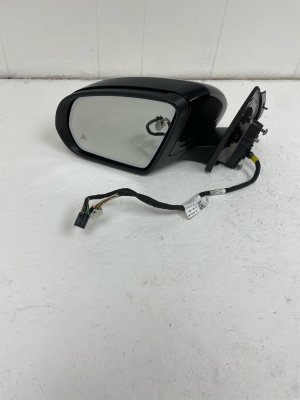 2020-2023 Mercedes-Benz CLA250 Black Power Folding Blind Spot Door/Side View Mirror - Left (Driver) (Used OEM)