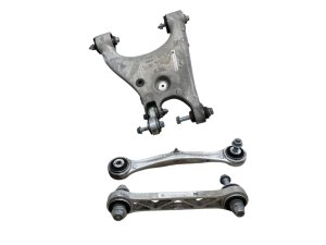  Tesla Model s Upper and Lower Suspension Control Arm Set - Rear, Right (Passenger) (Used OEM)