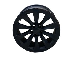  Tesla Model x Black 20x9 10-Spoke Alloy Wheel - Front (Used OEM)