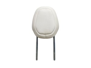  Tesla Model x White Seat Headrest - Front, Right (Passenger) (Used OEM)
