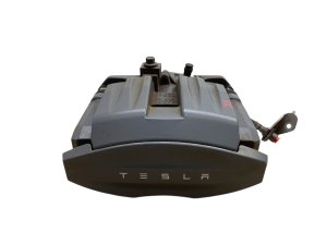  Tesla Model s Black Disc Brake Caliper with Electric Actuator - Rear, Right (Passenger) (Used OEM)