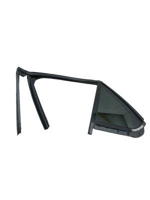 2020-2025 Ford Explorer Door Vent Window Glass with Trim - Rear, Left (Driver) (Used OEM)