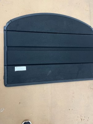  Tesla Model y Trunk Cargo Cover Parcel Shelf Panel - Rear (Used OEM)