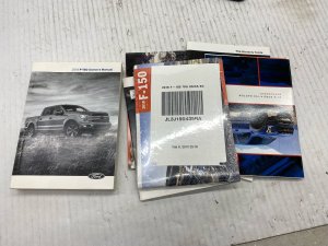 2018 Ford F-150 Owners Manual Booklet Set with Case (Used OEM)