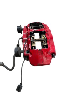 2017-2020 Audi RS3 Red 8-Piston Brembo Disc Brake Caliper - Front, Right (Passenger) (Used OEM)