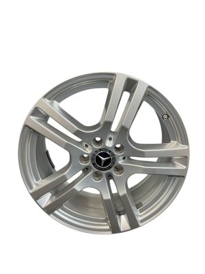 2021-2023 Mercedes-Benz GLA250 Silver 18x7.5 5 Double-Spoke Silver Alloy Wheel (Used OEM)