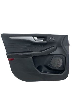 2023-2025 Ford Escape Black Door Interior Trim Panel - Front, Left (Driver) (Used OEM)