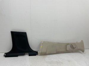 2022-2025 Genesis GV70 Beige B-Pillar Upper and Lower Trim Set (Used OEM)