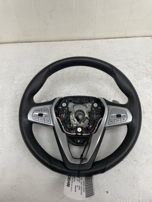 2017-2023 BMW 530i Black Non-M Sport Steering Wheel (Used OEM)