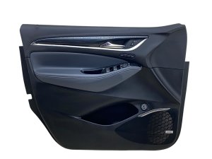 2022-2024 Buick Enclave Black Door Interior Trim Panel with Premium Sound and Memory - Front, Left (Driver) (Used OEM)