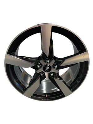 2019-2023 Audi TT Black 19x9 5-Spoke Machined Alloy Wheel (Used OEM)