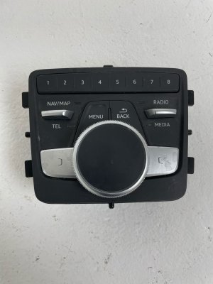 2018-2024 Audi S5 Audio Radio Navigation Multi-Function Control Switch Unit (Used OEM)