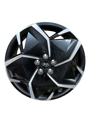 2022-2024 Hyundai Ioniq 5 Black 19x7.5 Machined Black Alloy Wheel (Used OEM)