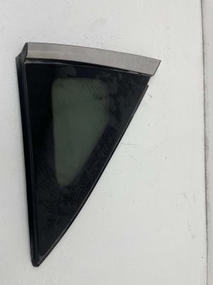 2024-2025 Hyundai Kona Quarter Window Glass and Trim - Rear, Right (Passenger) (Used OEM)