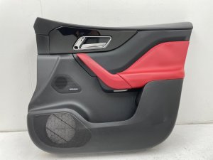 2017-2020 Jaguar F-Pace Red Door Interior Trim Panel - Front, Right (Passenger) (Used OEM)