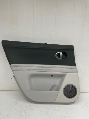 2022-2024 Hyundai Ioniq 5 Gray Door Interior Trim Panel with Sunshade - Rear, Left (Driver) (Used OEM)