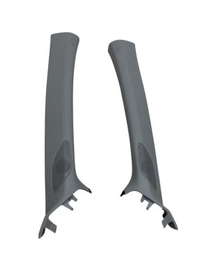 2025-2026 Acura ADX Gray Windshield A-Pillar Trim Panel Set with Speakers - Front (Used OEM)