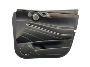 2021-2024 Genesis GV80 Black Door Interior Trim Panel - Front, Right (Passenger) (Used OEM)