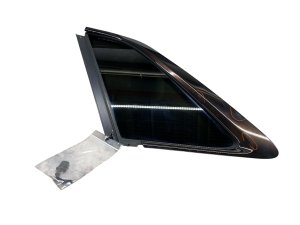 2019-2024 Audi Q8 Black Quarter Panel Glass Window - Rear, Left (Driver) (Used OEM)