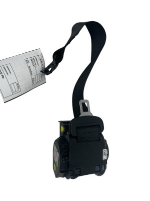 2017-2023 Porsche Panamera Black Outer Seat Belt Assembly - Rear, Right (Passenger) (Used OEM)