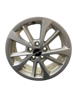 2022-2024 Kia Carnival Silver 17x6.5 5 V-Spoke Alloy Wheel (Used OEM)